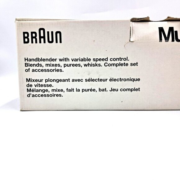 Braun Multipractic Set - MR700 - Type 4181 - Variable Speed- Complete Set - Picture 12 of 16